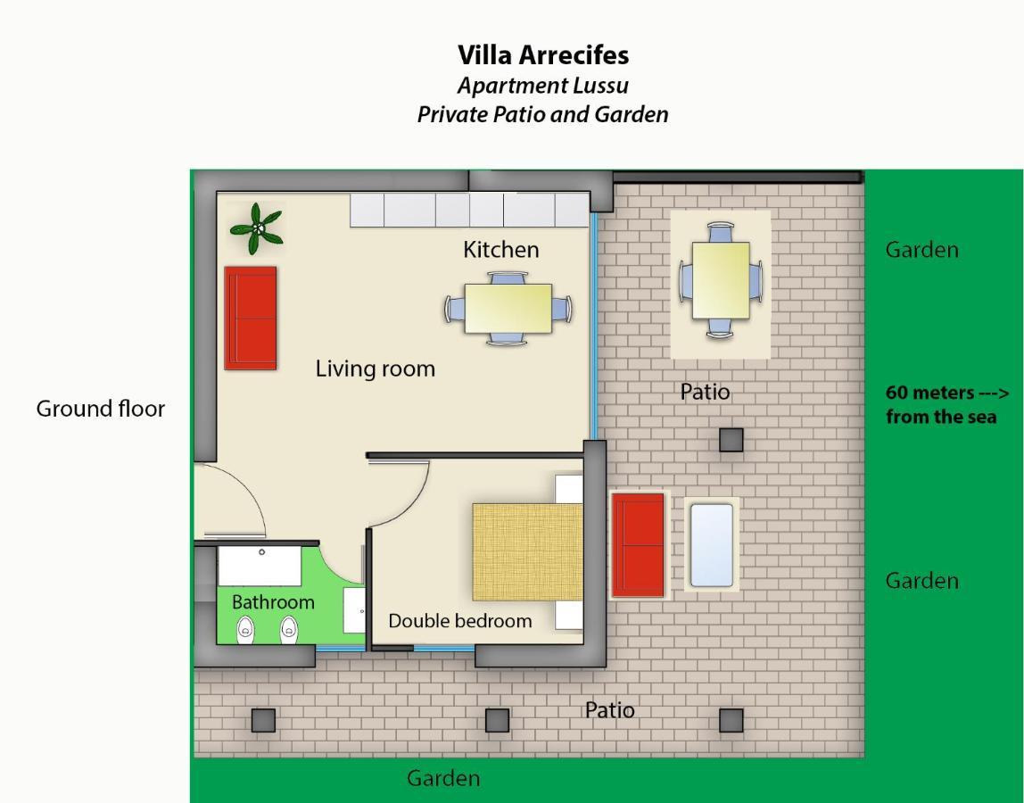 Villa Arrecifes Fertilia Kültér fotó