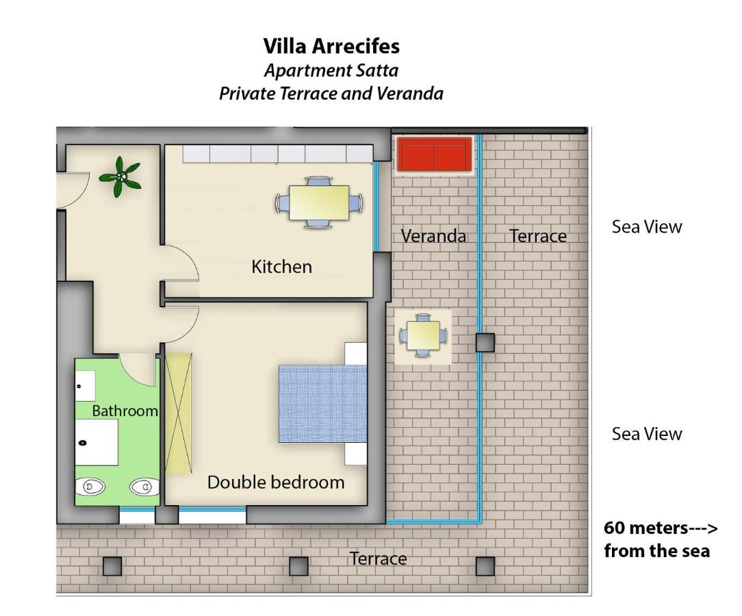 Villa Arrecifes Fertilia Kültér fotó